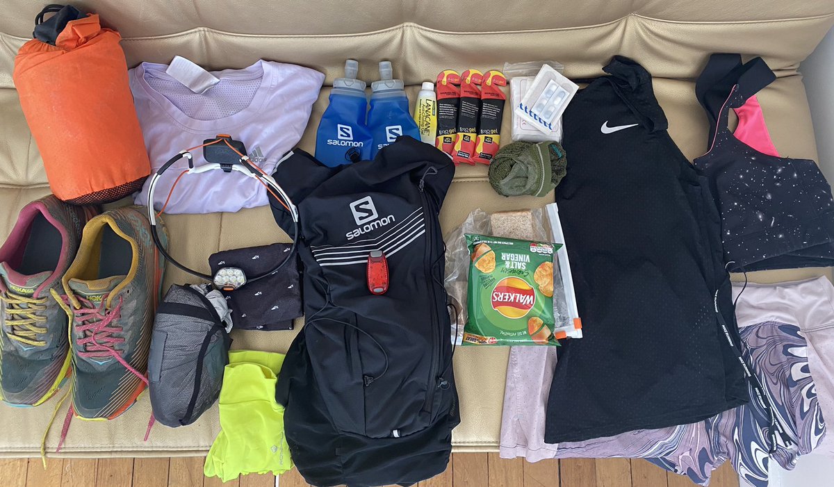 clareoreilly's tweet photo. Got to love a #kitlist for a #trailrace #trailrunning #trailmarathon I feel the survival bag over a foil blanket is a smidge excessive thoughโฆ https://t.co/D6MRkaDRDN