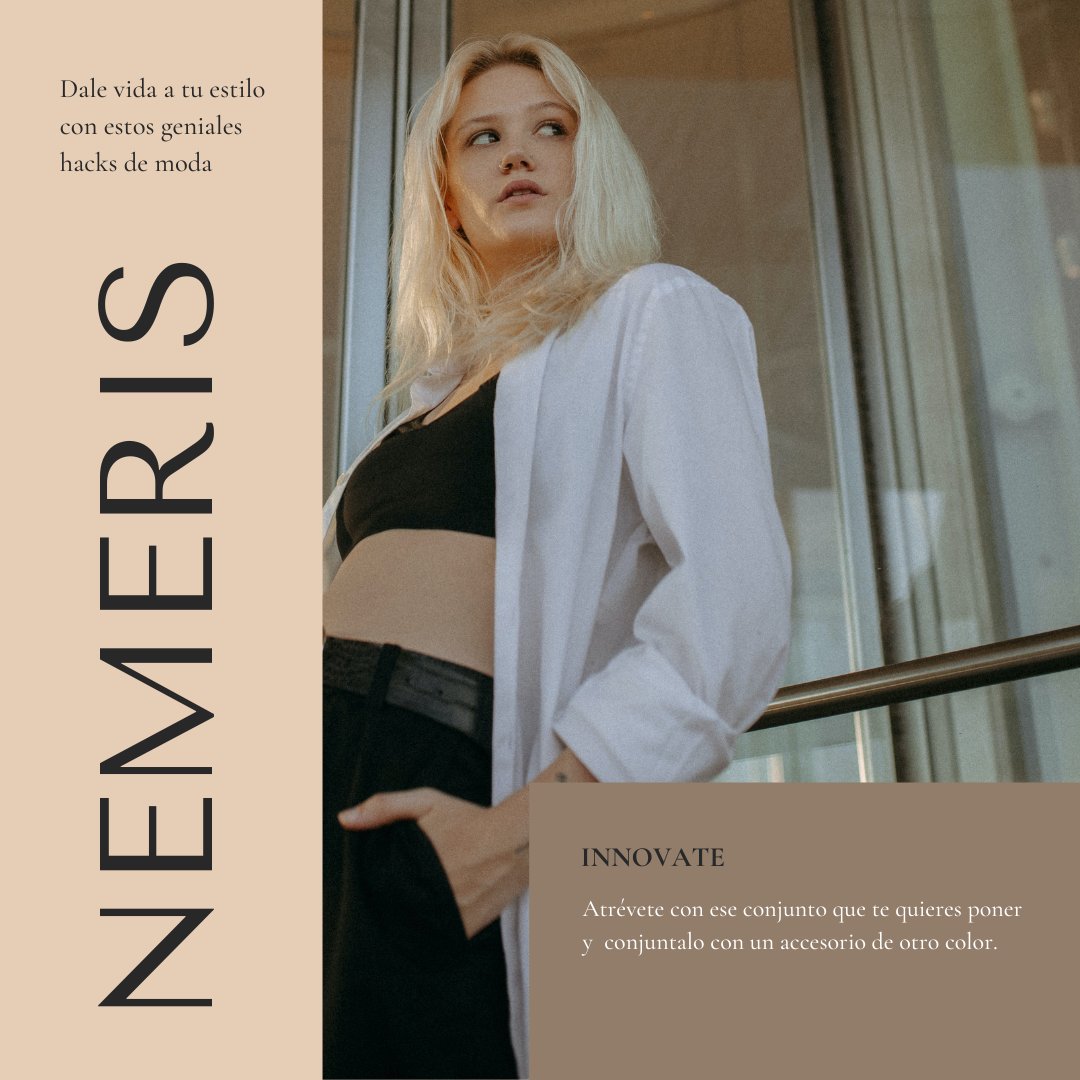 nemerismoda's tweet photo. ¿Prefieres colores neutros o intensos en esta temporada? 🌸
#moda #Tendencias #primaveraverano #modamujer https://t.co/D6F2aqezG9