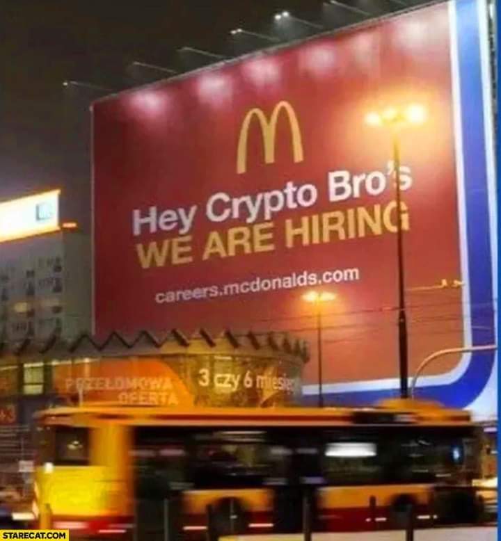 META_Memeverse's tweet photo. @McDonalds out here taking shots,

#crypto #cryptocurrecy #cryptotoken #cryptocoin #CryptoNews #cryptotrading #CryptocurrencyNews #BSC #BSCGem #BinanceSmartChain #meve #McDonalds $meve $MEVE #Bitcoin #Ethereum #BNB #Avalanche #Solana #doge #SAFEMOON #LUNA #USDT https://t.co/i5FRDQaTFB