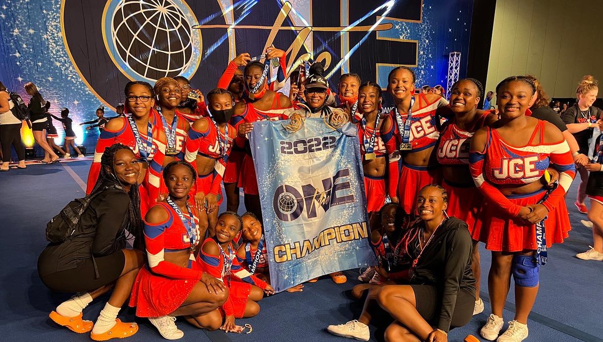 coach__T23's tweet photo. JCE Season 4… mission accomplished! Last 2 competitions (Allstar &amp; SNS)  
1st place &amp; GRAND CHAMPIONS!#ImmaBOSS #KillBillvol2.333 #LastRodeo #Szn5LOADING💙🧡💖 https://t.co/vZYQqsBVMr