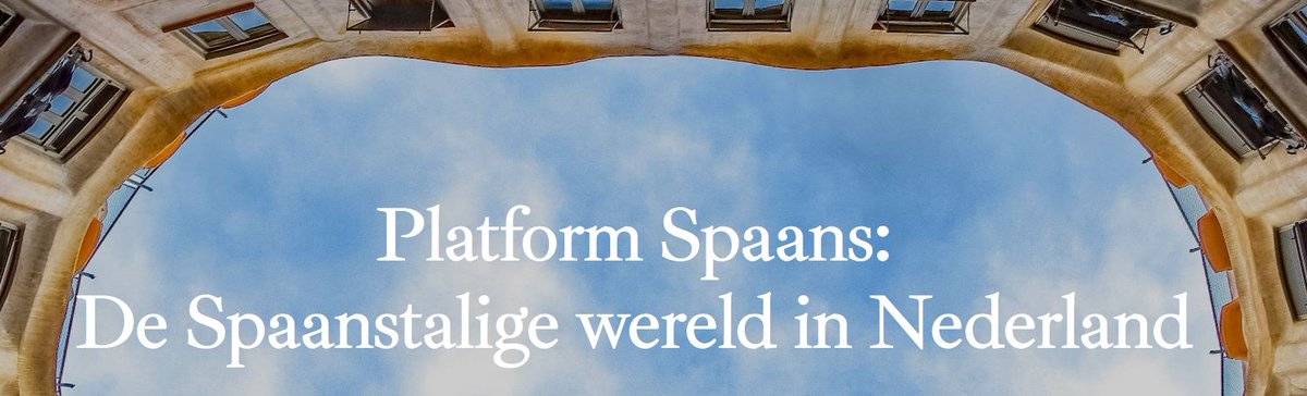 Se crea en Países Bajos 🇳🇱la Platform Spaans 🇪🇸 para impulsar el idioma y la cultura 📢 entre los jóvenes neerlandeses. 

👉600 millones de personas🗣️hablan español.
👉🥈lengua de comunicación internacional.
<a href="/ICUtrecht/">Instituto Cervantes Utrecht</a> 

Más 👉bit.ly/3Mbvu2f