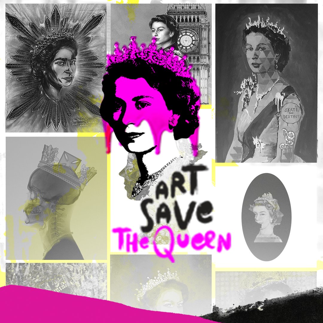 Art Save The Queen NFT đź‘‘ (@artsavethequeen) on Twitter photo Art Save The Queen is royally rare!
The collection is absolutely legendary.
👩‍🎨 52 artists from all around the world
🖼️ A rare batch of 1/1 hand-drawn NFTs
✨ A Platinum Jubilee collector's item
The hardest part? Selecting which piece to mint.
#MintHerMajesty Art Save The Queen is royally rare!
The collection is absolutely legendary.
👩‍🎨 52 artists from all around the world
🖼️ A rare batch of 1/1 hand-drawn NFTs
✨ A Platinum Jubilee collector's item
The hardest part? Selecting which piece to mint.
#MintHerMajesty
