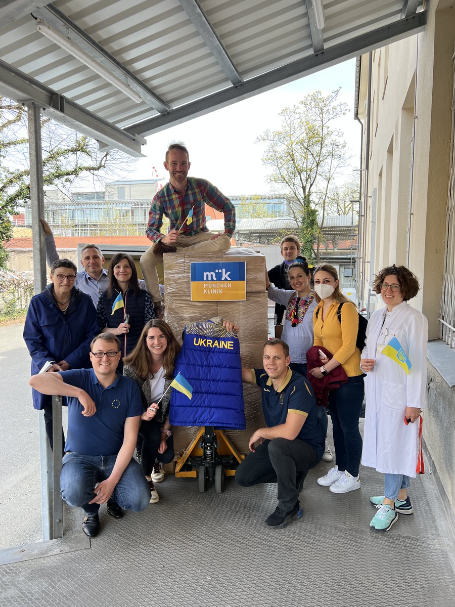 GlobalShapersMu's tweet photo. We our thrilled to announce that €103,000 of medication has arrived in #Lviv, #Ukraine! 

Thanks to work with @RathausSPD and @MoH_Ukraine, our #volunteer project Medical Aid to Ukraine was a success! We're saving lives! 

#medicine #teamwork @nexta_tv @muenchen https://t.co/DLnpWqKlOw