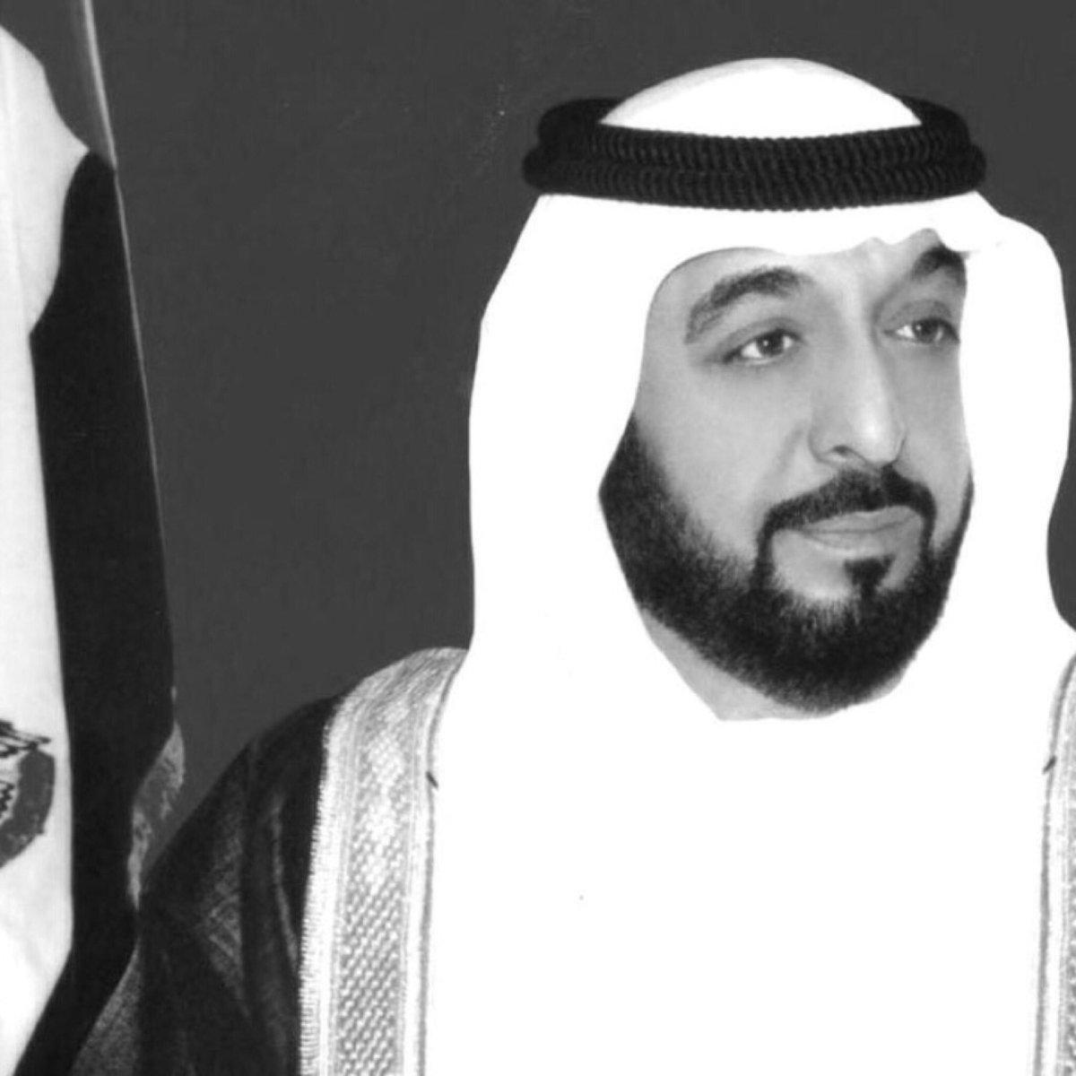 ABCDubaiUAE's tweet photo. We are incredibly saddened by the passing of His Highness Sheikh Khalifa bin Zayed Al Nahyan, President of the UAE and Ruler of Abu Dhabi since 2004. 

Our deepest condolences to his family and the people of the UAE. 

inna lillahi wa inna ilayhi raji'un https://t.co/nxShPDph5P