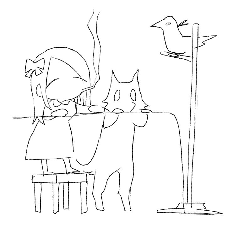 @san_yu_kan_BW 
落書き https://t.co/XSAPJc1RbG