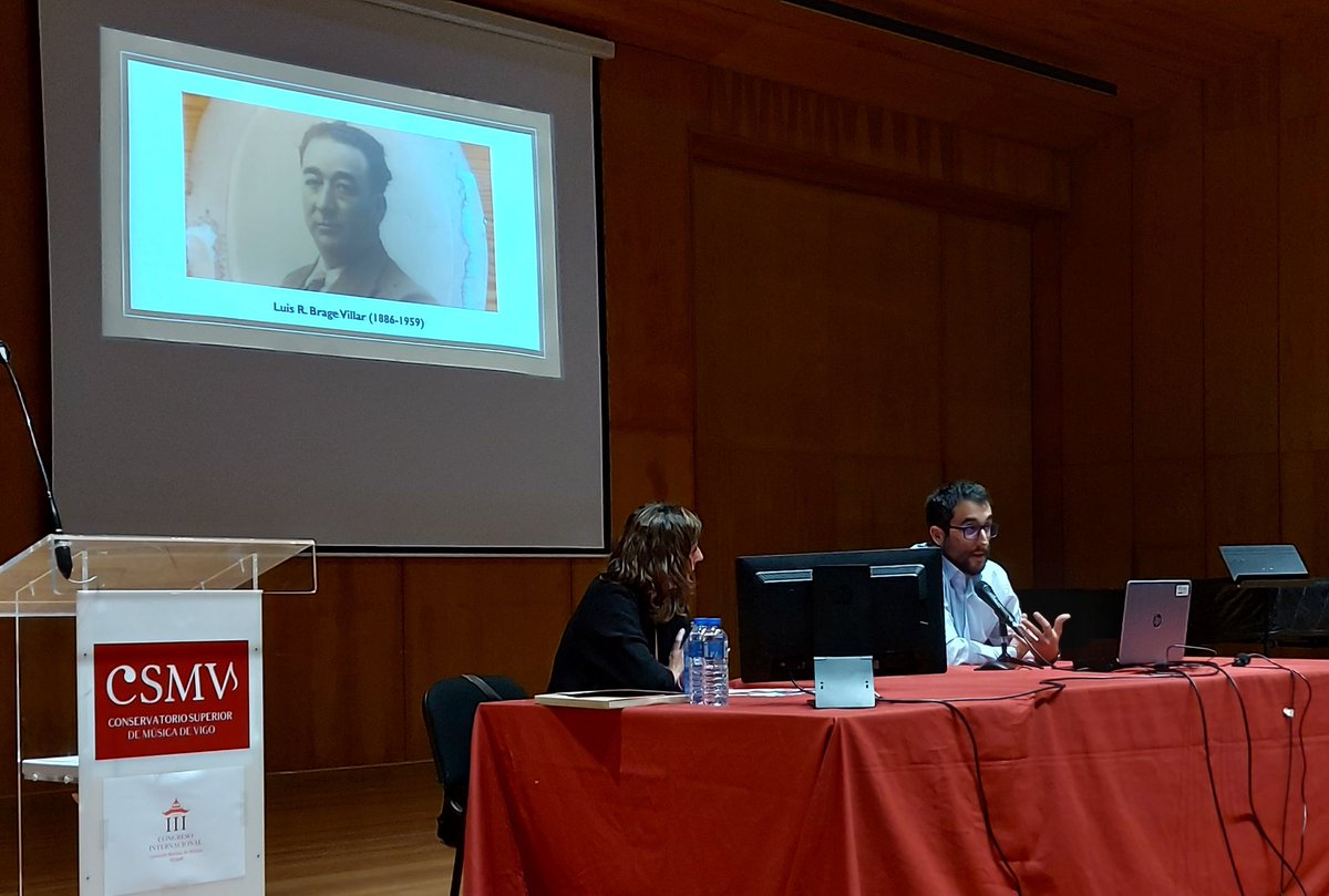 Llegamos al final de la mañana con la última comunicación dedicada a proyectos en la que <a href="/DafcarDavid/">David Ferreiro</a> nos presenta "Luis R. Brage Villar: A paisaxe sonora de Galicia a través dunha vida en movemento.  Exposición no Museo Etnolóxico de Ribadavia".