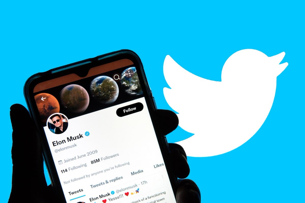 DollarBillPage's tweet photo. Elon Musk put his $44-billion deal for Twitter Inc "temporarily on hold" on Friday while he awaits data on the proportion of its fake accounts, sending the shares in the social media platform plunging.

Twitter shares fell 17.7% to $37.10 in premarket trading.
#stocks #twitter https://t.co/cJNEW8T5H2