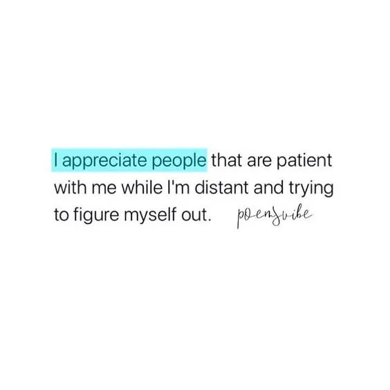 Give people space when they need it.