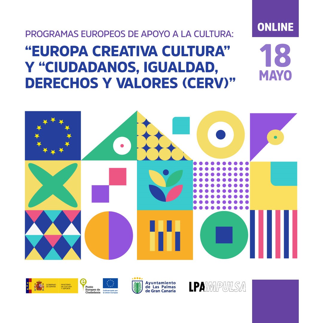 EUCreativa_ES's tweet photo. ¿Te mueves en el sector cultural en Canarias? ¿Quieres conocer las líneas europeas de financiación?

Inscríbete en la jornada organizada por @LpaCultura del @AyuntamientoLPA, con la participación de #EuropaCreativaCULTURA y @PuntoEuropeoES

🆓Gratuita
ℹ️ https://t.co/8O2XXrS0WJ https://t.co/mi8RV4UU4b