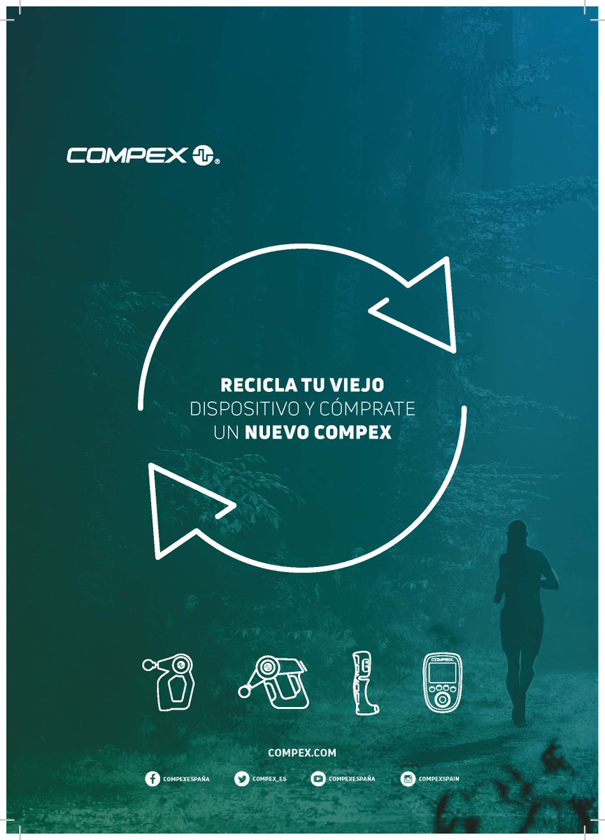 ¡Plan Renove hasta el 31 de mayo!

Te ofrecemos un 30% de descuento al comprar un nuevo producto. Envíanos tu viejo dispositivo al Servicio Técnico Compex en Madrid y podrás renovarlo por otro de gama superior. 💙
<a href="/solucionesdepor/">SOLUCIONESDEPORTIVAS</a> 

#feelnextlevel #compex