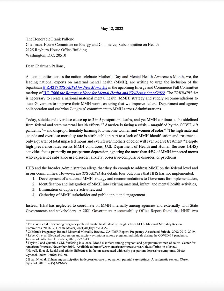 Policy Center for Maternal Mental Health tweet media