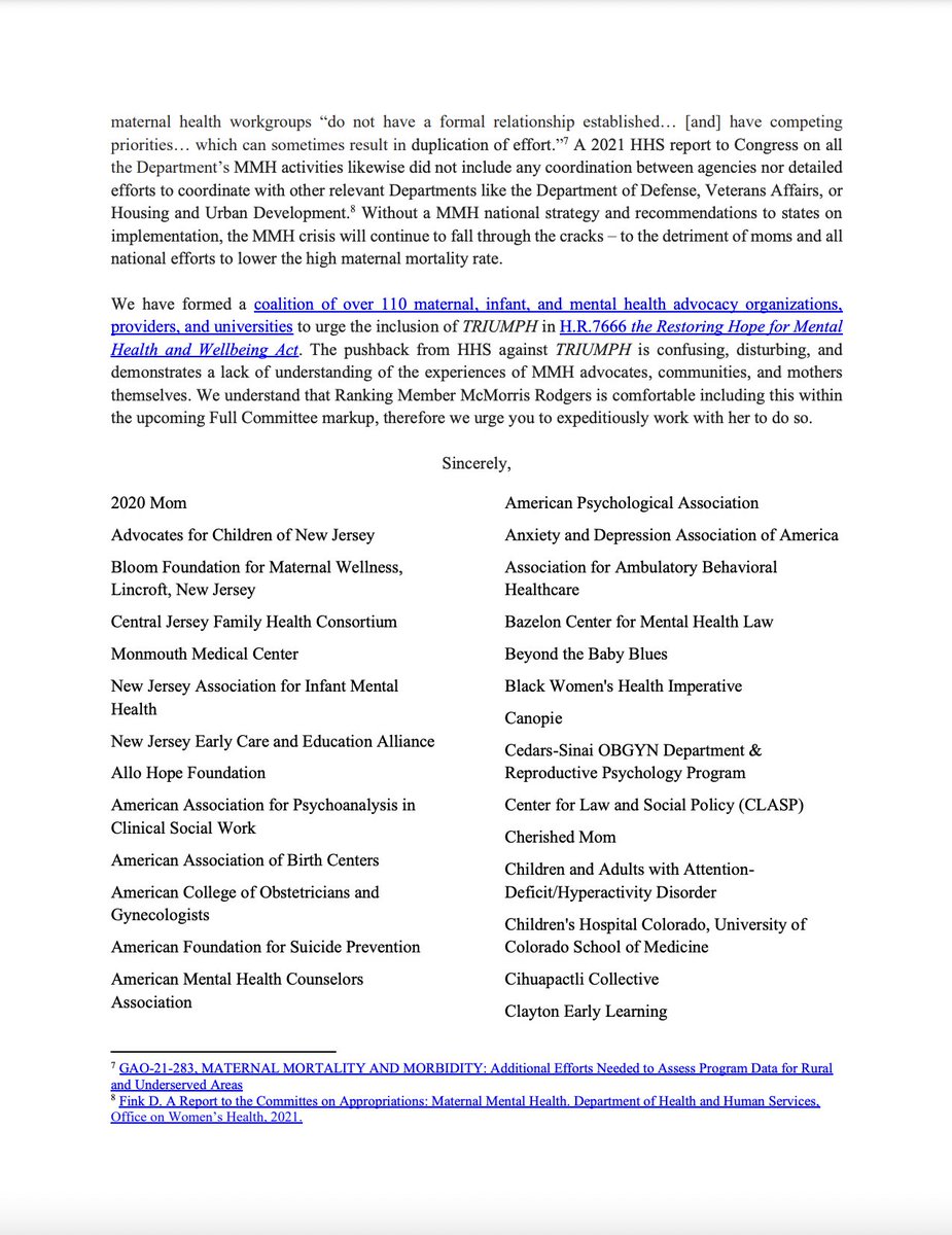 Policy Center for Maternal Mental Health tweet media