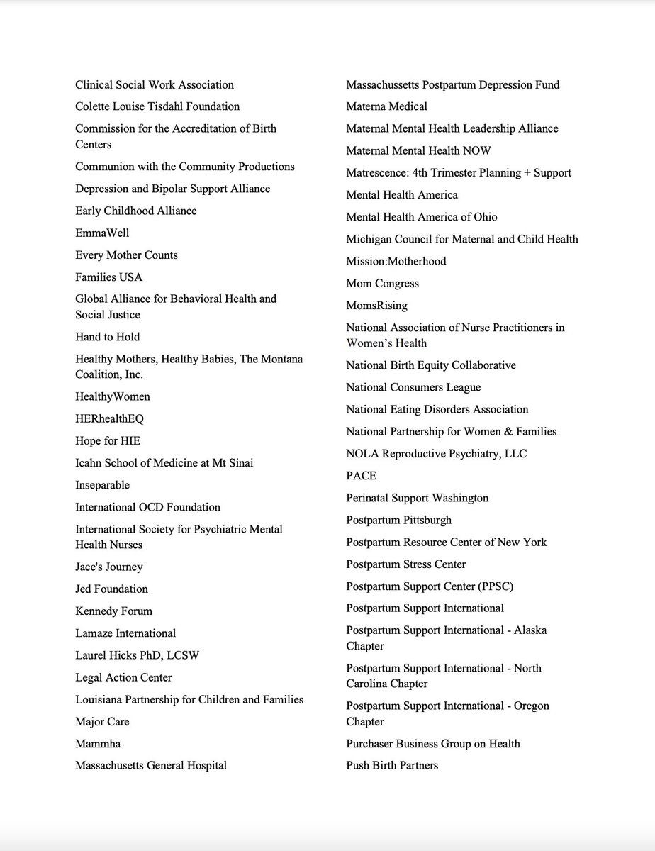 Policy Center for Maternal Mental Health tweet media