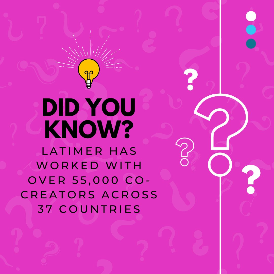 WeAreLatimer's tweet photo. Join a community of over 55,000 co-creators from across the world. 💡 
Contact us at info@latimergroup.org or visit our website today to get in touch! #creative #marketing #labs #content #social https://t.co/aPuzq64qmu
