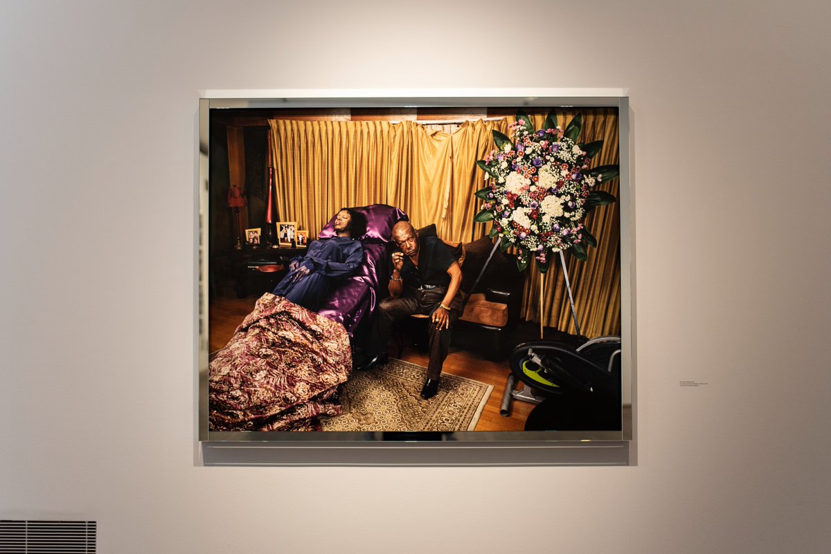 TPGallery's tweet photo. Focusing on intergenerational Black culture, the subjects of Centropy often consist of women as central protagonists, but also include dynamic male figures, the presence of elders & symbolic or archetypal characters such as the celestial child.
#DBPFP22 https://t.co/IWikI2abNO