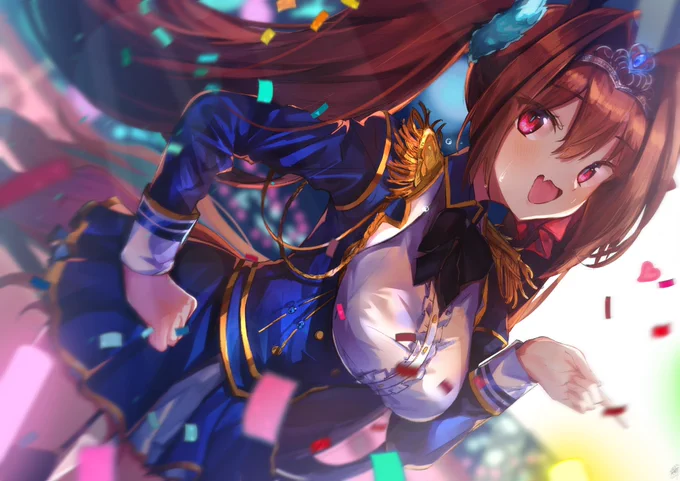 お誕生日おめでとう!!
 #ウマ娘  #ダイワスカーレット生誕祭2022 