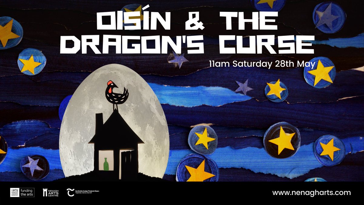 4 local primary schools have worked with artist <a href="/DunnCaoimhe/">Caoimhe Dunn</a>  &amp; writer @Nigellicus to create a puppet performance inspired by stories on <a href="/duchas_ie/">dúchas.ie</a>. Thanks to <a href="/artscouncil_ie/">The Arts Council / An Chomhairle Ealaíon</a> &amp; <a href="/TipperaryArts/">Tipperary Arts Office</a> for funding 🥚🐉

👉nenagharts.com/event/oisin-an…

#ArtsCouncilSupported #ArtsIreland