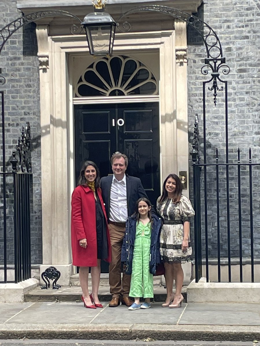I am pleased to be joining my constituent Nazanin Zaghari-Ratcliffe and her family for a meeting with the Prime Minister at Number 10 today.

We will be urging him to use his influence to secure the release of other British citizens still held hostage in Iran. #NazaninIsFree