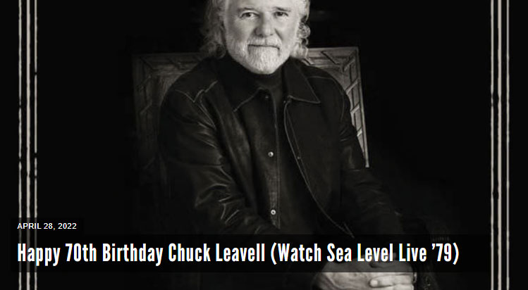 Glide Magazine: Happy 70th Birthday Chuck Leavell -  +  