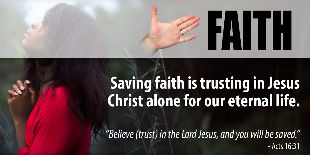 EEvangelism's tweet photo. Take the Challenge — learn the EE Gospel Hand Presentation this week...

DAY FIVE: Faith
But we must receive that gift by faith -- putting out trust and hope in Jesus Christ alone for our eternal life.

#GospelHand #ShareYourFaith #HandPresentation https://t.co/ixMVxdSKwu