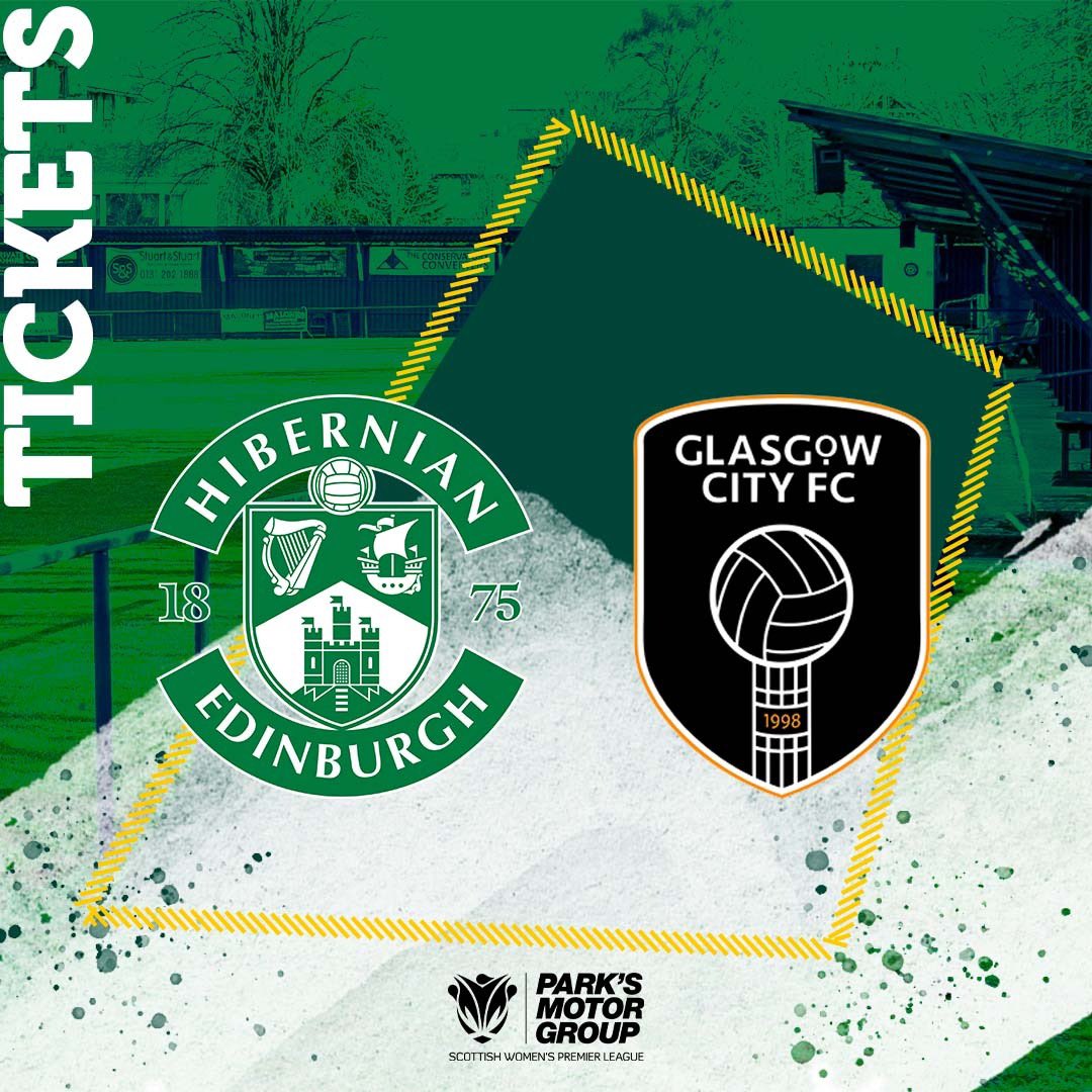 PenicuikAth's tweet photo. Our friends at @HibernianWomen are returning to Penicuik Park this Sunday as they face @GlasgowCityFC in their final #ParksSWPL1 fixture of the season, tickets are available at https://t.co/eCpSr94TJZ https://t.co/KyTqSEjHl4
