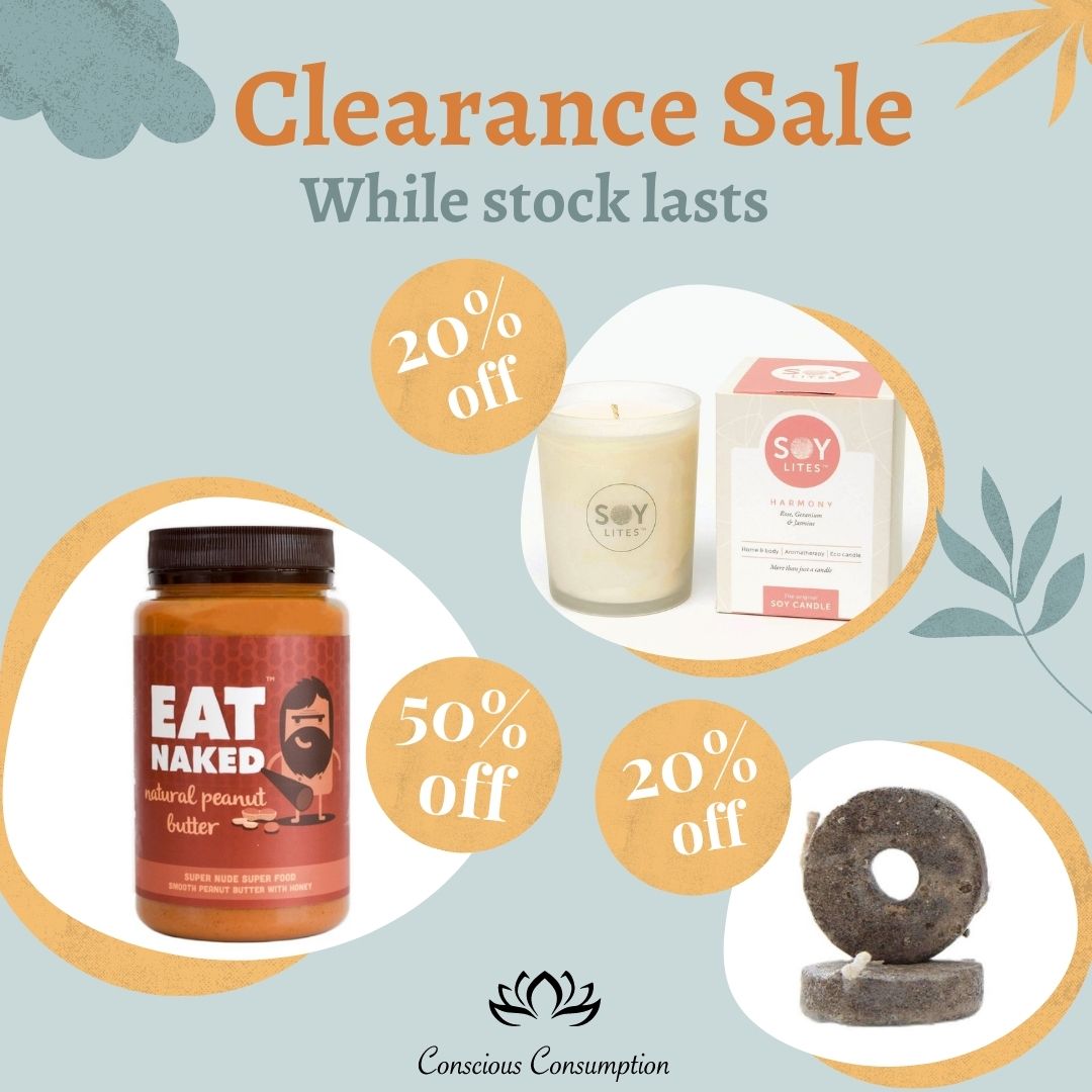 Cons_umption's tweet photo. We're offering 50% off on selected Eat Naked, SoyLites and FireFly products. Get what you need this winter while stock lasts! Search by brand to find the items on sale. 

https://t.co/UyzazATI9c

#consciousconsumption #sustainableliving https://t.co/GsSjXBovWH