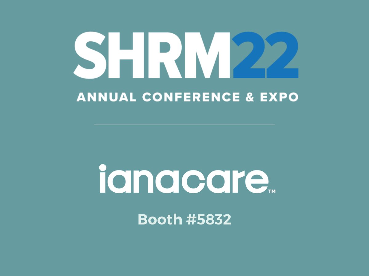 The ianacare team will be attending #SHRM202 June 12th-15th! If you'll be attending, stop by booth 5832 (located right next to the SHRMLabs Workplace Innovation Zone).