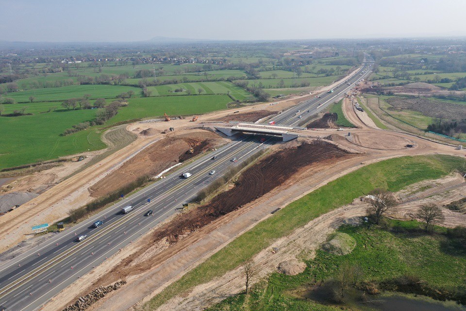 👍👏Recently released aerial images of the new #M55 junction show how much progress is being made on #Lancashire’s latest motorway upgrade.

📰👉For the full story visit: nationalhighways.co.uk/our-work/north… 

<a href="/LancashireCC/">Lancashire County Council</a> <a href="/lancslep/">Lancashire LEP</a>