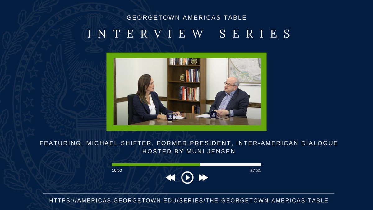 Georgetown Americas Institute tweet media