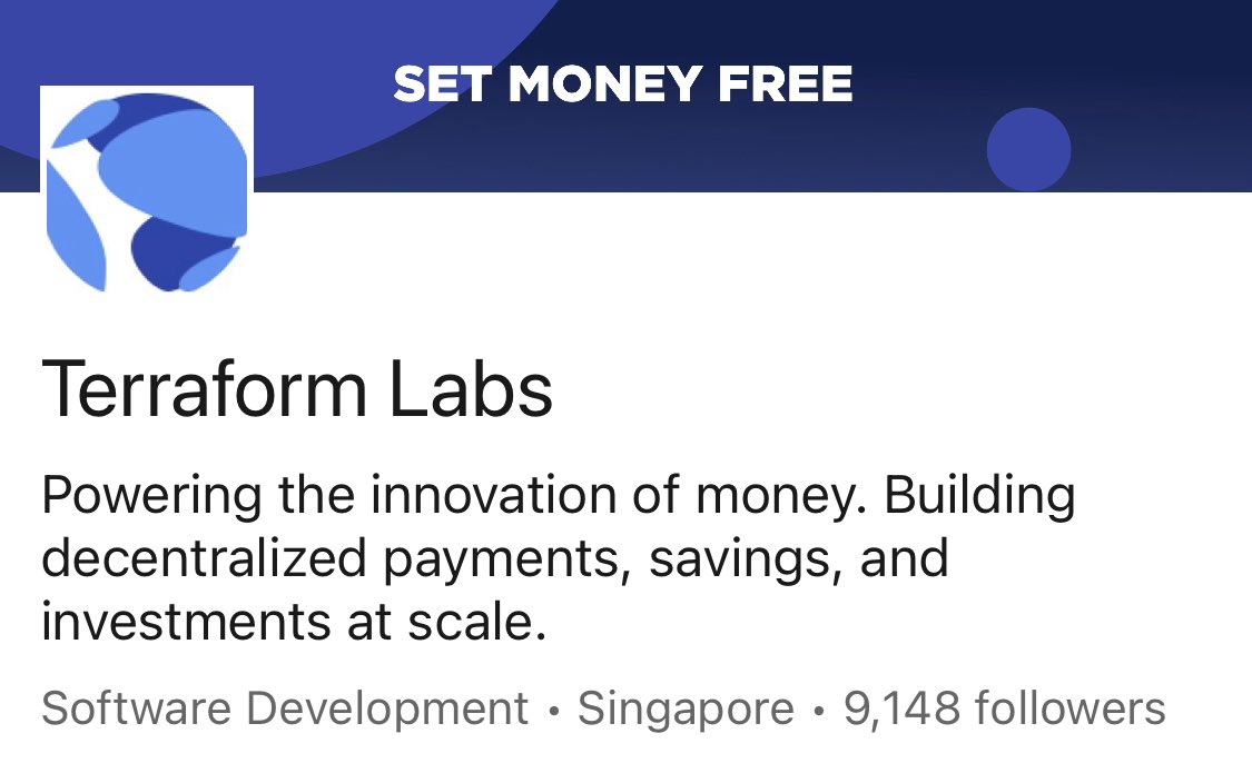 launchfixyz's tweet photo. @cz_binance @ladyxtel Since @terra_money is technically based in Singapore, would be great if @MAS_sg can comment on this and how this might impact crypto regulation in this space for the country https://t.co/K0urWeIVAr