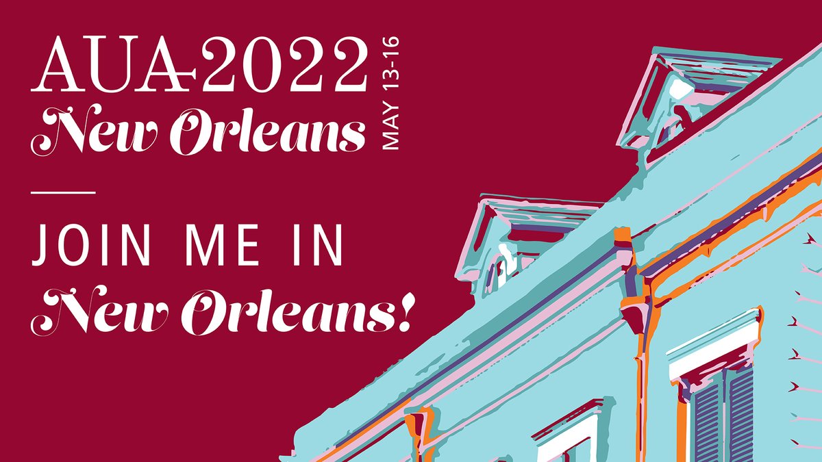 We are in New Orleans at AUA! Stop by booth #2253 and learn more about the testing we are doing for Urology. #AUA2022 #Urologist  #AUANewOrleans