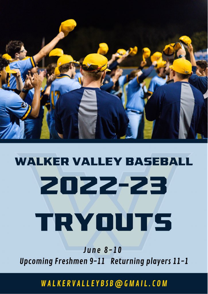 Tryouts for the 2023 WV Mustangs will be June 8-10. Come be a part of something special in the Valley!