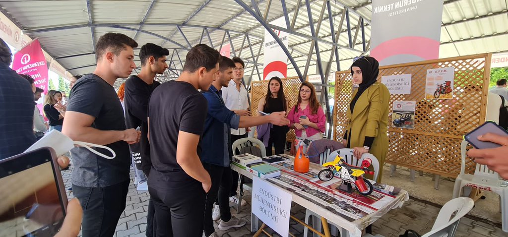 endustriste's tweet photo. 7. Teknoversite Günlerinde Endüstri Mühendisliği Bölümü olarak yerimizi aldık. Hepinizi standımıza bekliyoruz 💪🏻@isteEduTr https://t.co/jABTntXdZh