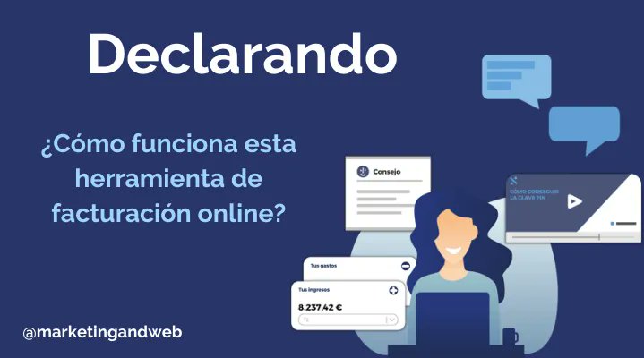 miguelfloro's tweet photo. 💻 Declarando: una herramienta de facturación para poner tu negocio en piloto automático
👉 Qué es Declarando y para qué sirve
👉 Cómo generar facturas con Declarando (y llevar toda tu contabilidad)
https://t.co/e1Eq4toq5J vía @marketingandweb
#Declarando https://t.co/FSYmA7YScx