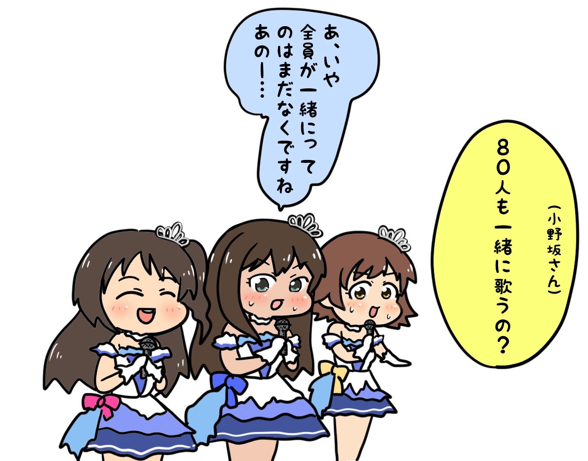 当時に描いたお絵描き

この後10thで一応、全員一緒に歌いましたな…!

 #バンナムフェス1st_day1上映会 