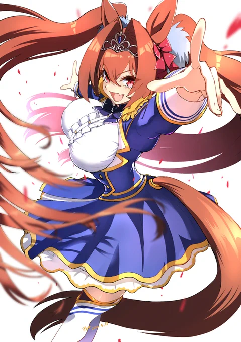 遅くなったけどダスカ誕生日おめでとう‼️ #ダイワスカーレット生誕祭2022 