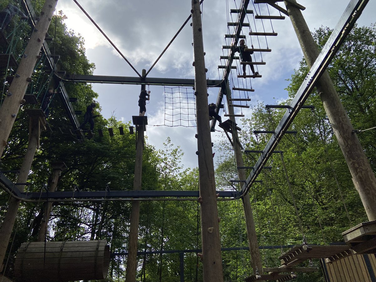 The Year 9s had the best time on the Challenge Academy high ropes and activities course! They definitely challenged themselves on new levels and showed so much respect to the wonderful instructors ⭐️💪