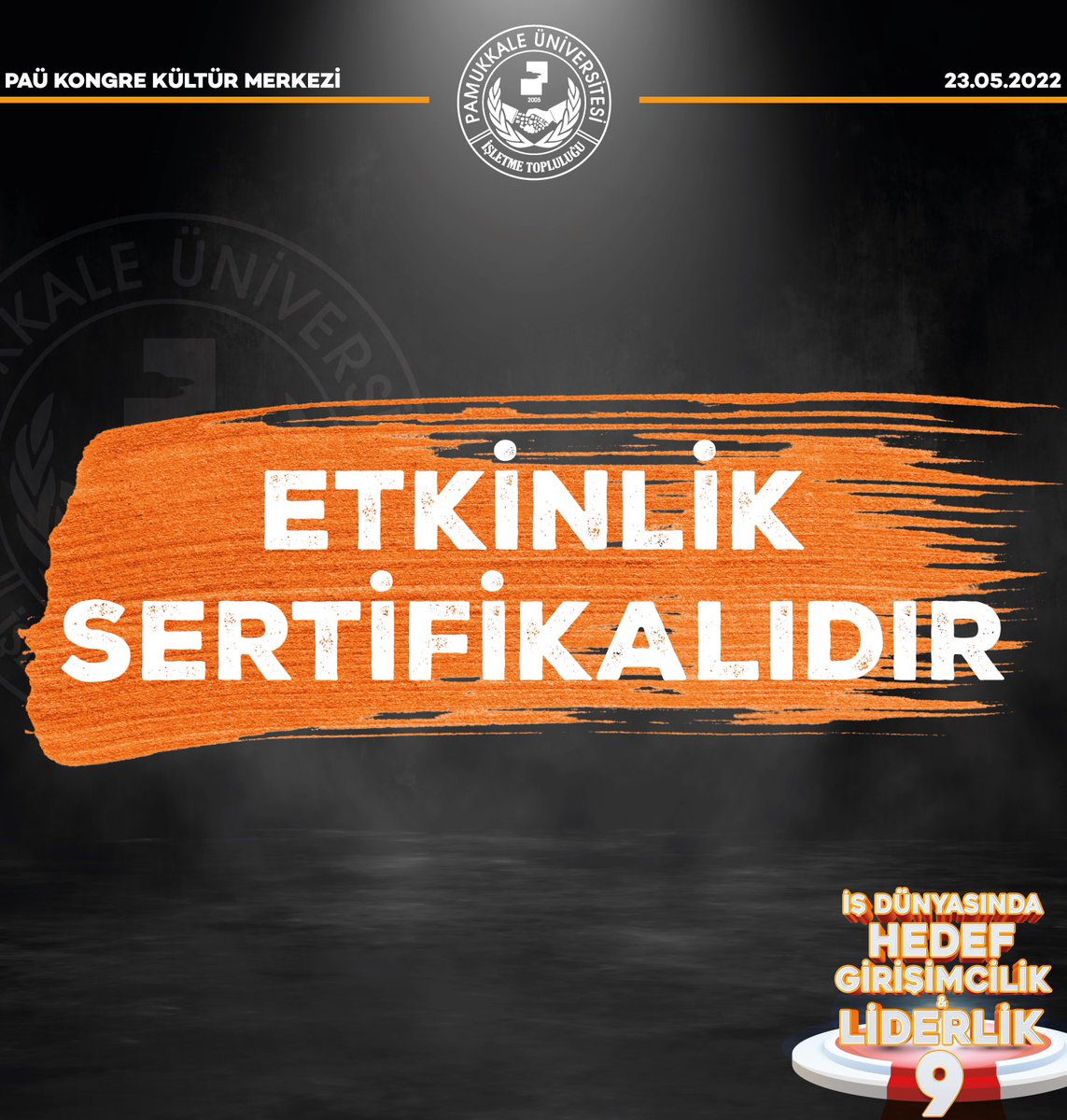 isletmepau's tweet photo. Pamukkale Üniversitesi İşletme Kulübü olarak organize ettiğimiz ‘İş Dünyasında Hedef,Girişimcilik Ve Liderlik 9’adlı dev organizasyonda katılıp gerekli şartları yerine getirenlere ‘Sertifika’verilecektir. Bu fırsatı kaçırmayın.Detaylar Yakında. Takipte Kalın…
#paüik https://t.co/qMGx4GbfMu
