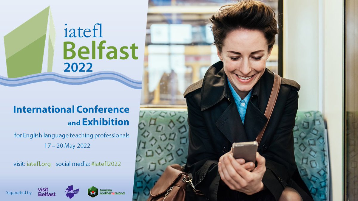 Wishing all our delegates, sponsors and exhibitors a safe journey to Belfast over the next couple of days for @iatefl2022. We're looking forward to seeing you all very soon.
Let's get this started!!