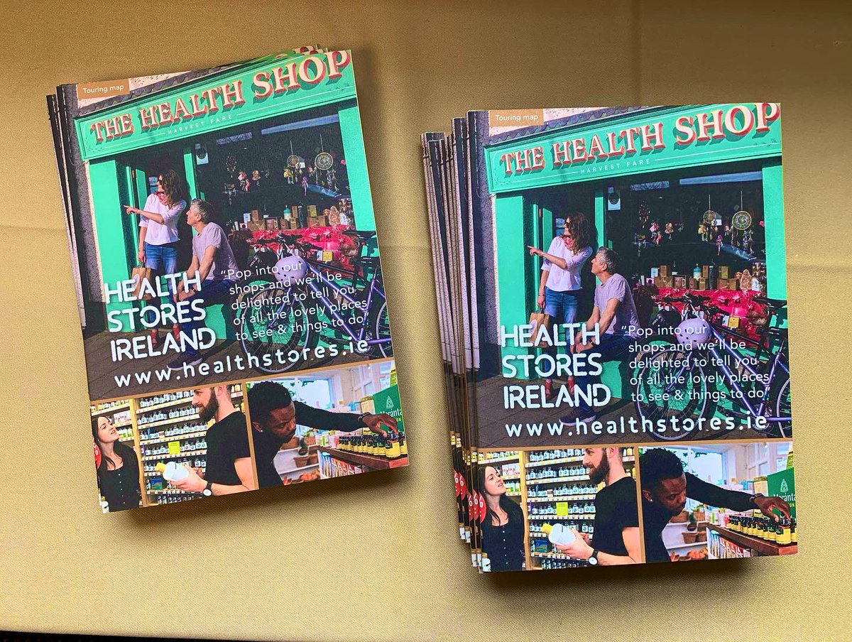 OlMcCabe's tweet image. HappyFriday!
Official Launch Day of the Health Stores Ireland @healthstores_ie fantastic Irish touring map &amp;amp; guide to current IAHS member independent health food stores of Ireland launched at Grand Hotel Malahide sponsored by @True_NatGood @IIHF_ #HealthyEating #HealthyFood 💚
