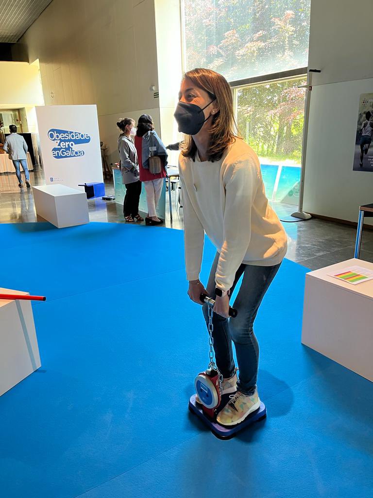 ACIS_sergas's tweet photo. Experiencia saudable ao fin da xornada de presentación do Plan #ObesidadeZero 🏋🏽♀️ https://t.co/pl78QMvBsv