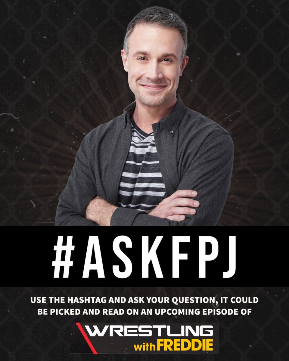 _AlexisCardoza's tweet photo. Here it is, your chance to ask .@RealFPJr your wrestling questions heck you have a movie question ask away.
Use #ASKFPJ when you ask your question and we will read it live on the podcast for the universe to hear. https://t.co/KEkmwoG5HX