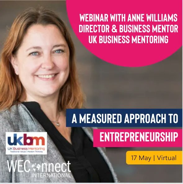 ⌛️THIS TUESDAY⌛️

WEBINAR: A measured approach to entrepreneurship with <a href="/UKBusMentoring/">Business Mentors</a> 

📌 17 May, 10:00 AM GMT

More info and register here - buff.ly/3FAnAwU