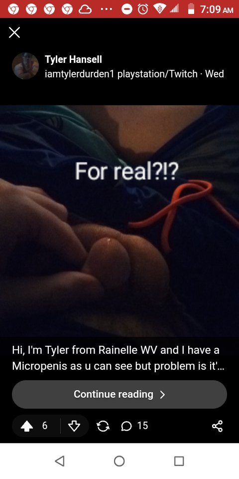 Jessica77521283's tweet photo. Didn't know 1 inch penises were a thing. Wow. Guys STOP showing your d*** online or to women. Retweet if u agree.
#NotAllMen #ONEPIECE #onehitwonder #smallstreamers #smallpenis #news #lilpeep #micropenis #UST #fullyhard #iamtylerdurden1 https://t.co/iJ1YiJ8X6m