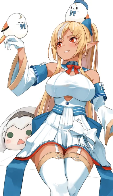 24日目。不知火フレア様。
#しらぬえ #100日チャレンジ 
