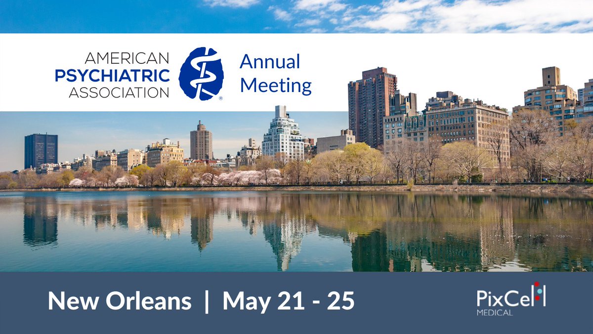 PixCellMedical's tweet photo. Join us next week in New Orleans for the annual @APAPsychiatric meeting - 21-25 May.
Meet our US team at booth 2839 to get a hands-on demo of #HemoScreen, and learn how our 5-minute on-the-spot #CBC is a game-changer for #Psychiatry applications. https://t.co/rhNPMAdt4P