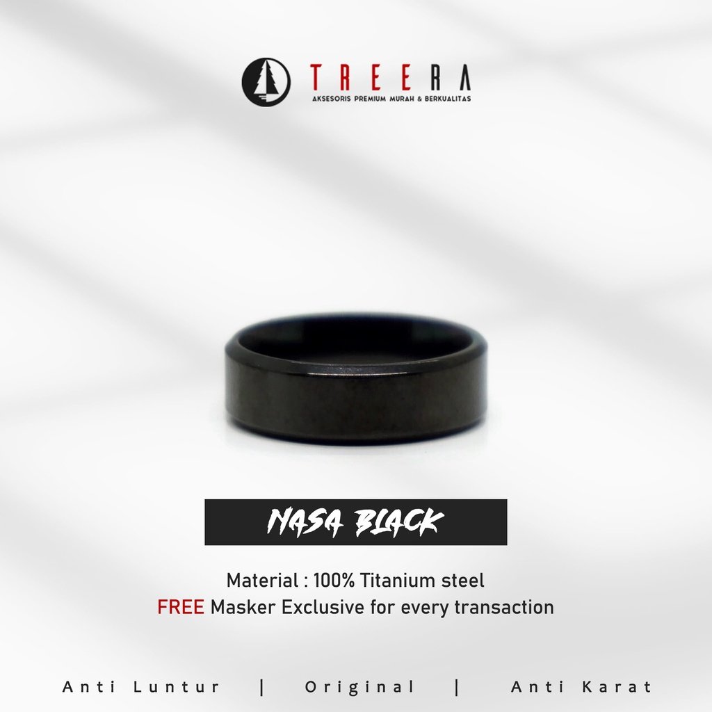 Treera - Cincin Titanium Pria Hitam Anti Karat Original Real

💰 : 23.750 - 37.525
🔗 : shope.ee/99jqMv2s3k