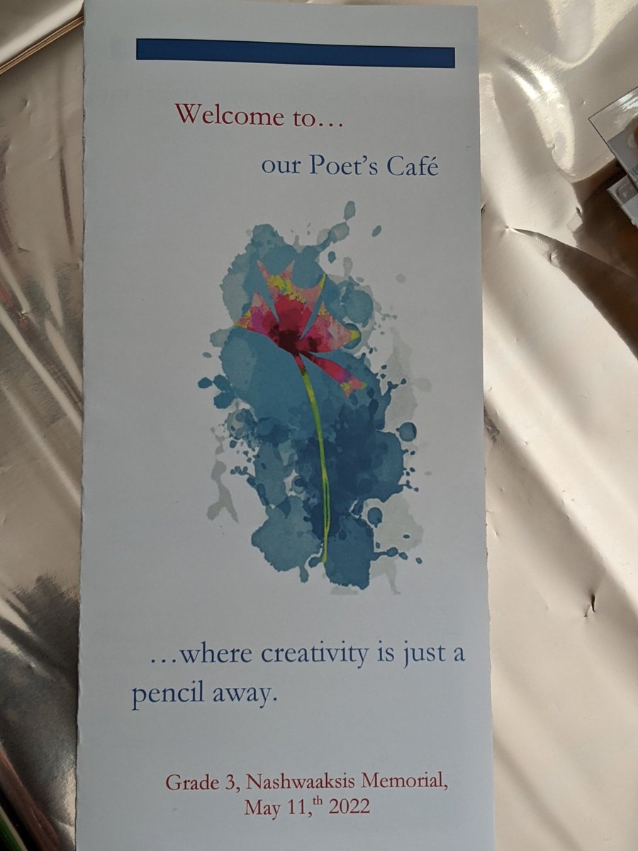 NMSAwesome1's tweet photo. Had a wonderful time at Mrs. MacArthur's Grade 3 Poet Cafe!  The students did an amazing job!  It was so nice to have parents in the building to take in the event!  @ASDWLimelight @ASD_West https://t.co/I65iTrVivB