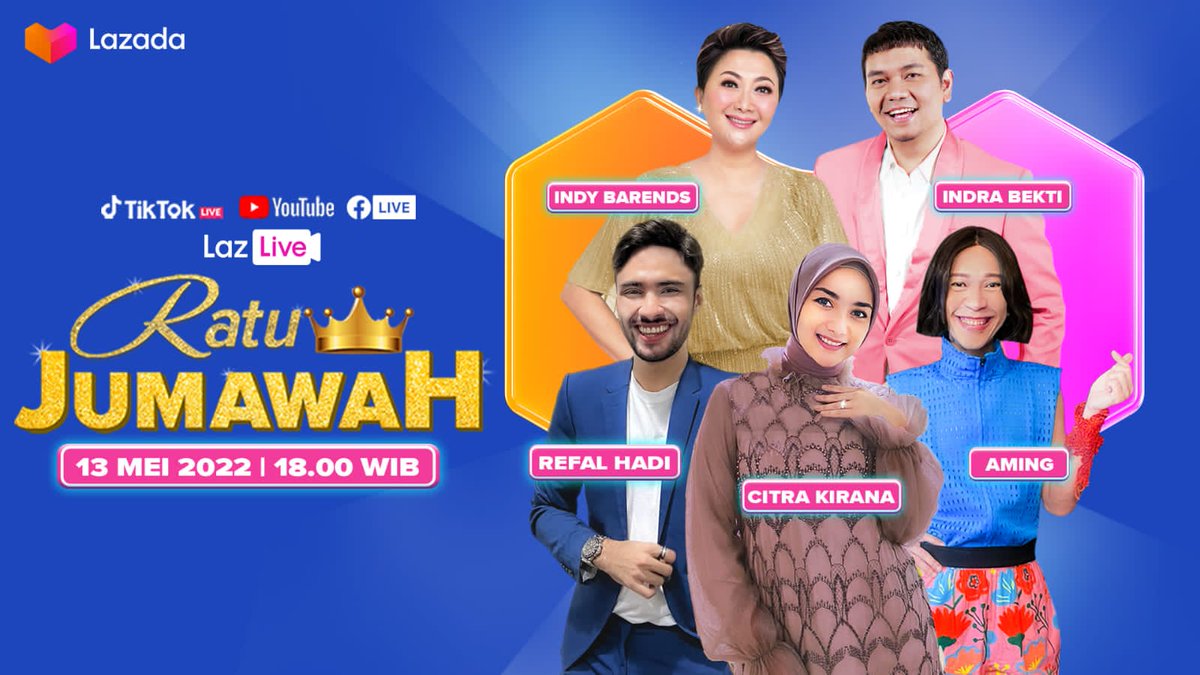 Kenko23607208's tweet photo. host gokil nih di Ratu Jumawah sekalian berburu hadiah ga sabar deh gw nonton Ratu Jumawah #MotorDariRefalHady #IndySangRatuJumawah Ambil Voucher Lazada https://t.co/GPXRY0vba4