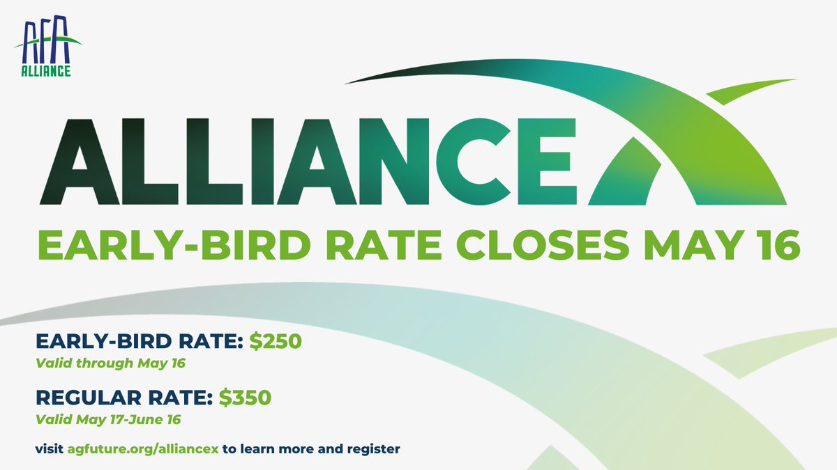 Time is ticking to register for AllianceX at the early-bird rate! ⏰

Three reasons to attend:
❎ Foster deep connections
❎ Hear from industry game changing experts
❎ Gain unique perspectives that inspire personal &amp; professional growth

Register today: bit.ly/3qPsobf